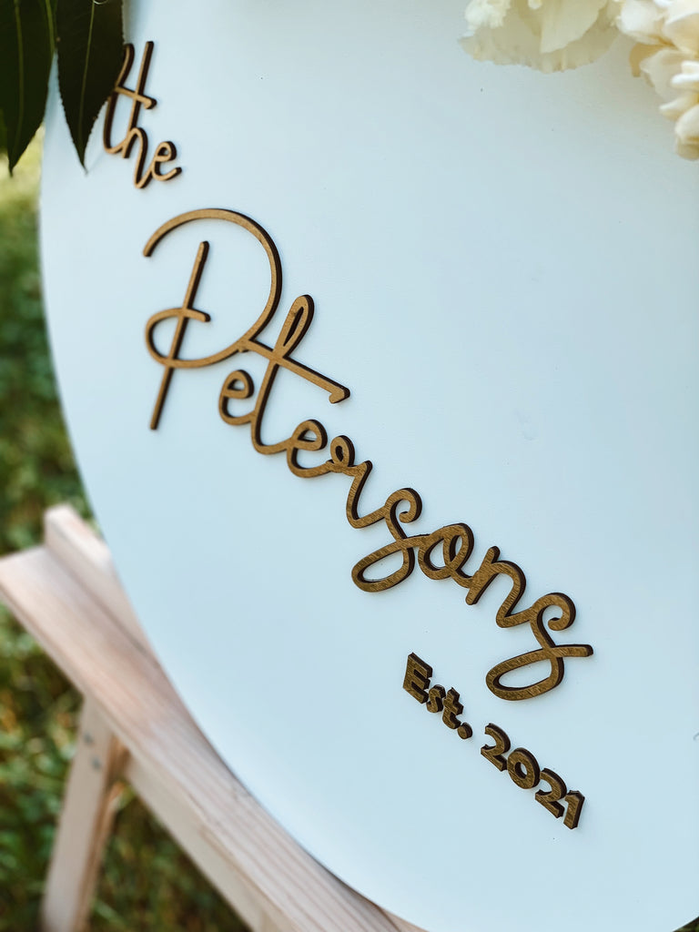 Wooden Guest Book for Special Day
