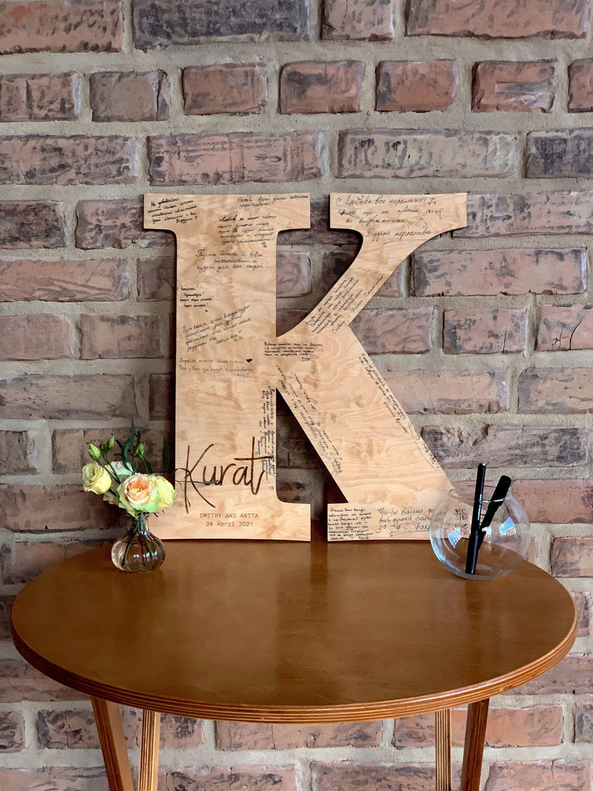 Letter Guest Book, Distressed Letter Sign, Wood Letters, newest Wedding Guest Book Alternative, Guest Book Sign, Wood Guest Book, Wood Cutout