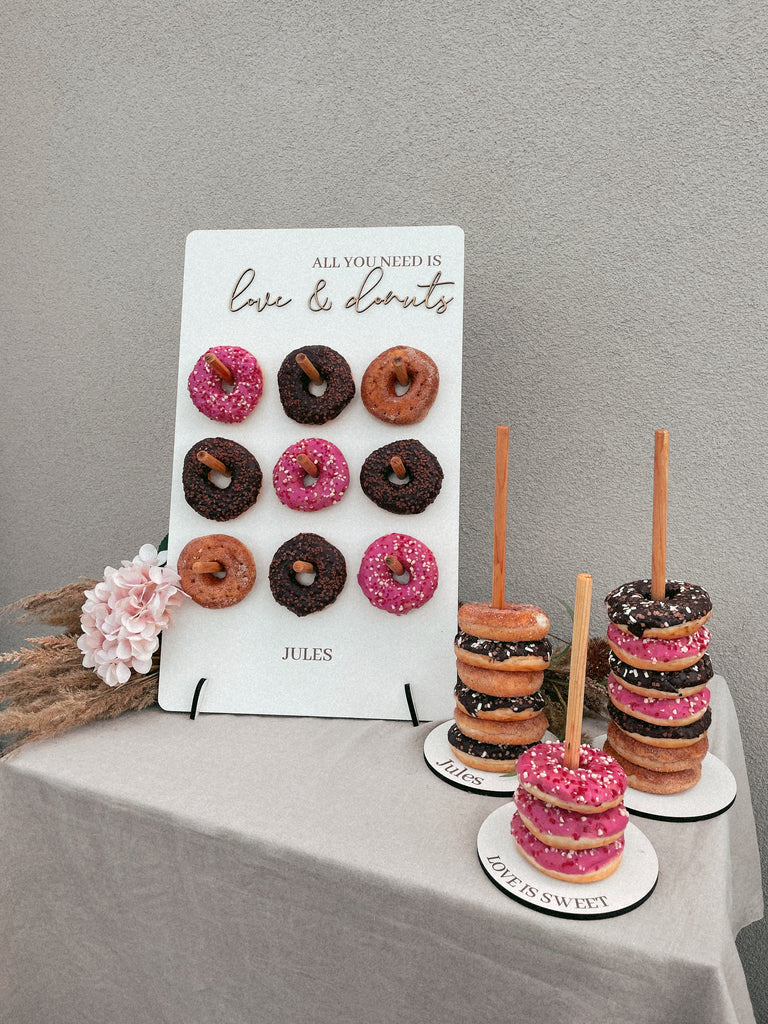 Wedding Donut Wall Custom | Wedding Candy Bar