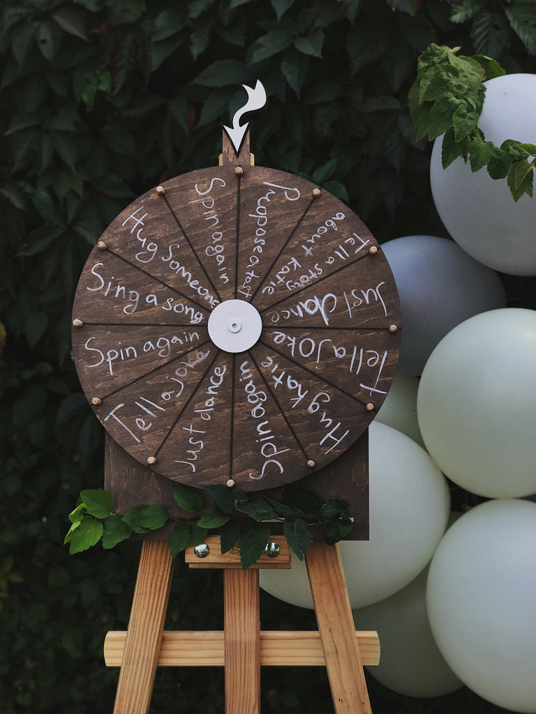 Wedding Spin the Wheel Funny Game