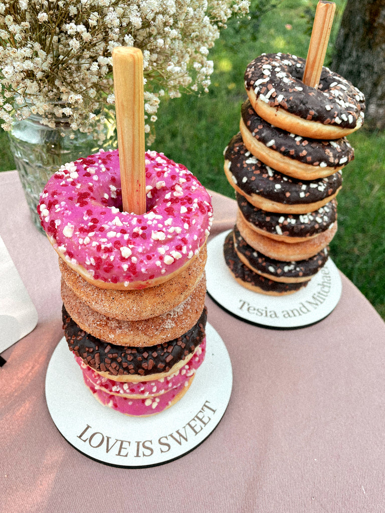 Personalized  Donut Wall Stand For Party