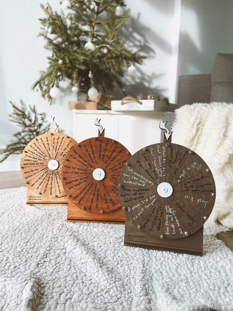 Christmas Party Spinning Wheel Game, Celebrate With Us