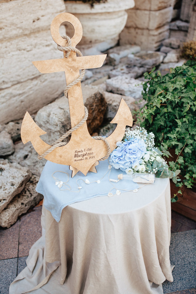 Nautical Wedding Guest Book Alternative